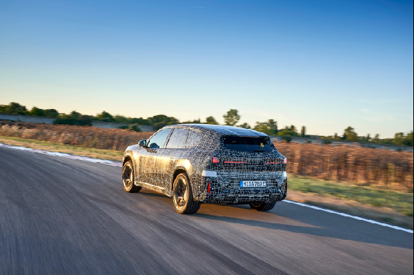 BMW iX3 Prototypes with Enhanced Electric Range