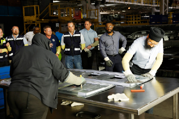 Filosa Visits Michigan Plants Before CEO Role