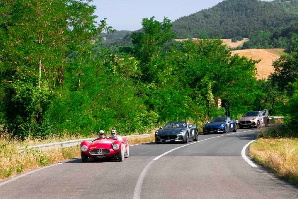 Maserati Celebrates at the 2025 1000 Miglia