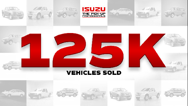 Isuzu UK Reaches 125,000 Vehicle Sales Milestone