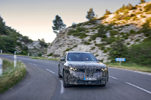BMW iX3 Prototypes with Enhanced Electric Range