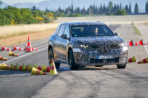 BMW iX3 Prototypes with Enhanced Electric Range