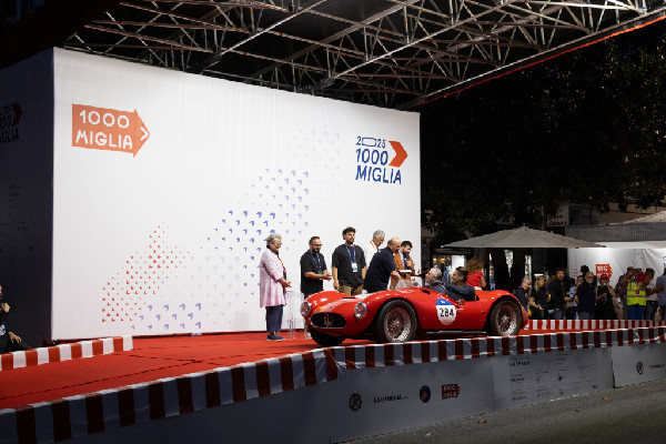 Maserati Celebrates at the 2025 1000 Miglia