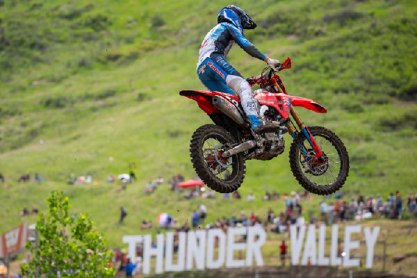 Honda HRC Progressive Triumphs at Thunder Valley MX