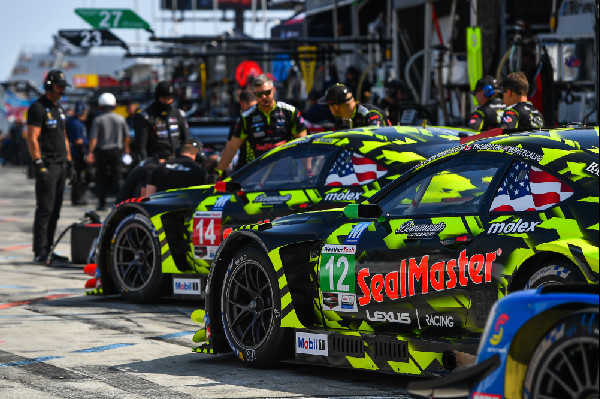 Vasser Sullivan Lexus Faces Challenges at Watkins Glen