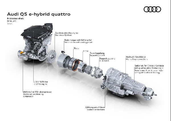 Audi Q5 e-Hybrid Models Now Available in the UK