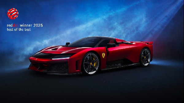 Ferrari Wins Three Red Dot Awards in 2025