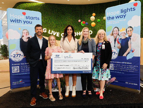 Hyundai Donates $200,000 to CHOC