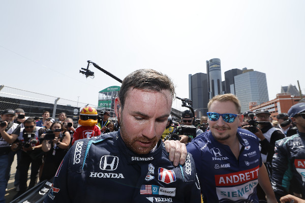 Kirkwood Wins Detroit Grand Prix for Honda