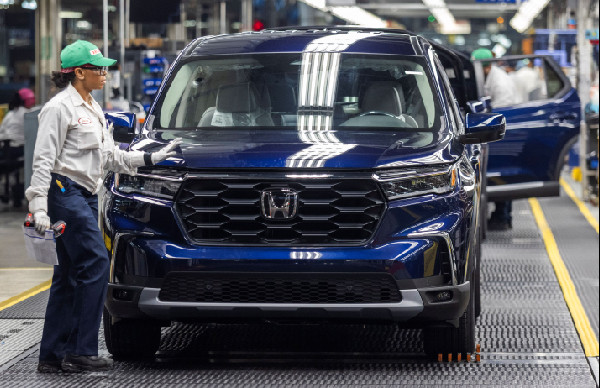 Honda Tops 2025 American-Made Index