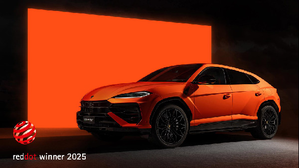 Lamborghini Triumphs at 2025 Red Dot Awards