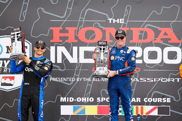 Scott Dixon Wins at Mid-Ohio for Honda