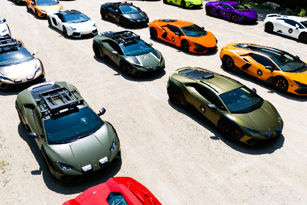 Lamborghini Esperienza Giro USA in New England