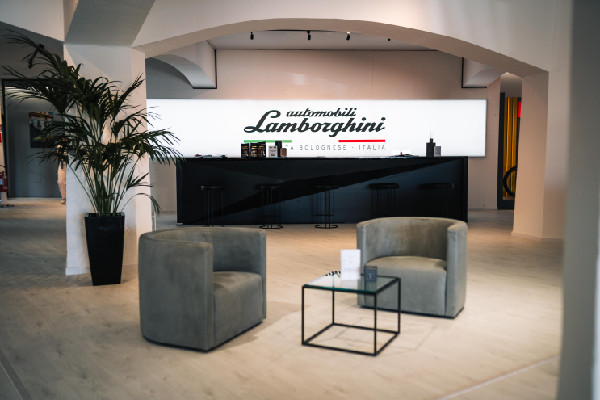 Lamborghini Lounge Opens in Porto Cervo