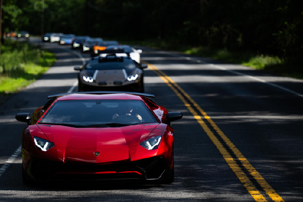 Lamborghini Esperienza Giro USA in New England