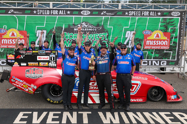 Hagan Wins NHRA Funny Car Title in Seattle