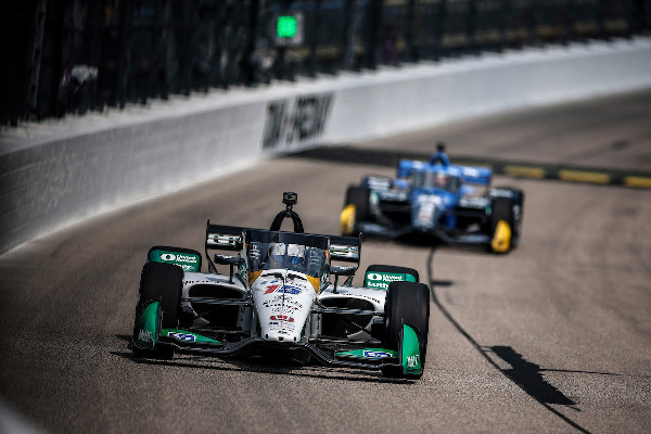 Palou Leads Honda Drivers in Iowa Race