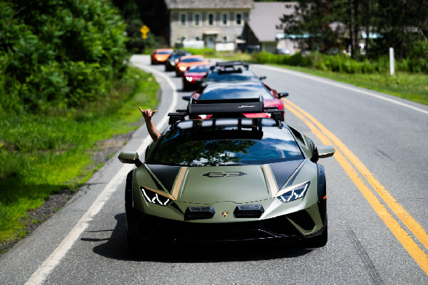 Lamborghini Esperienza Giro USA in New England
