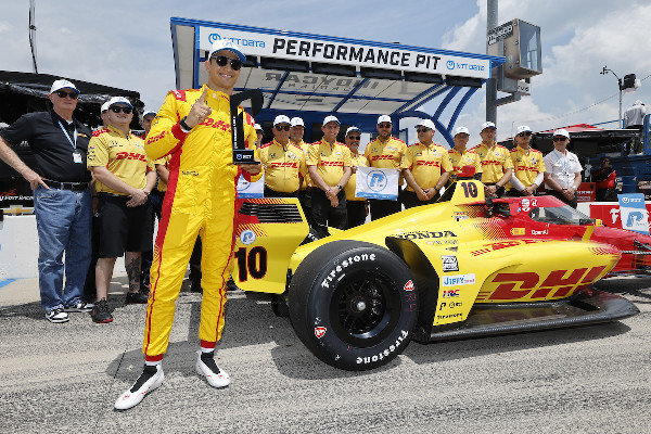Honda's Front Row Lockout at Iowa Race 2