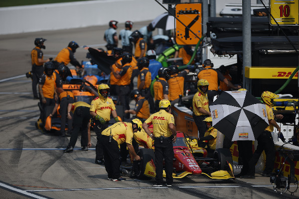 Palou Leads Honda Drivers in Iowa Race