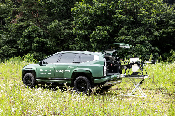 IONIQ 9 Drone Station Supports Forest Restoration