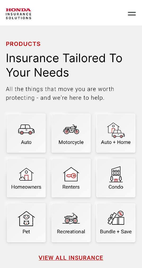 Honda Introduces New Insurance Solutions for Customers Honda Introduces New Insurance Solutions for Customers