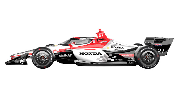 Kirkwood Unveils Honda Livery at Mid-Ohio