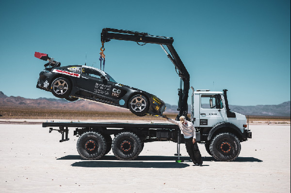 James Kirkham Brings Unimog to Monterey Festival