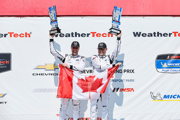 Honda and MMG Win at Canadian Tire Motorsport Park