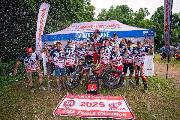 Casales Wins AMA/NATC Championship with Honda