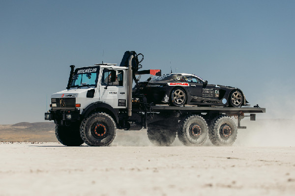 James Kirkham Brings Unimog to Monterey Festival