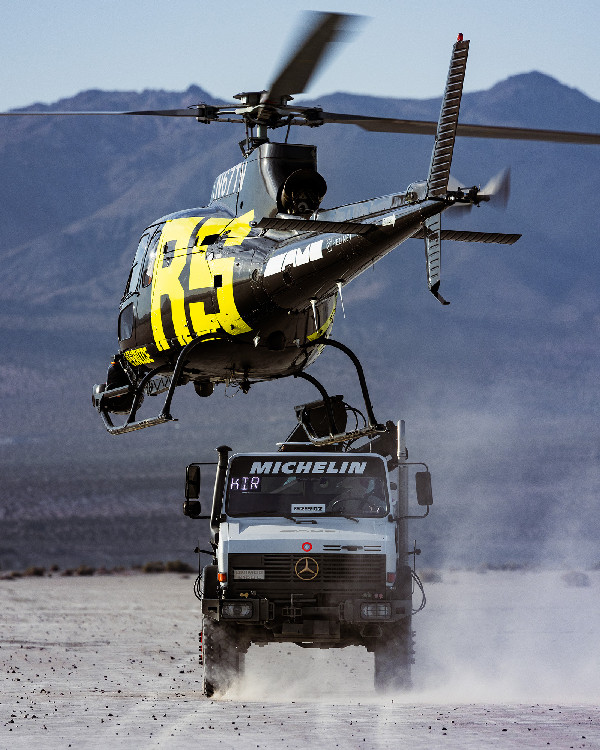 James Kirkham Brings Unimog to Monterey Festival