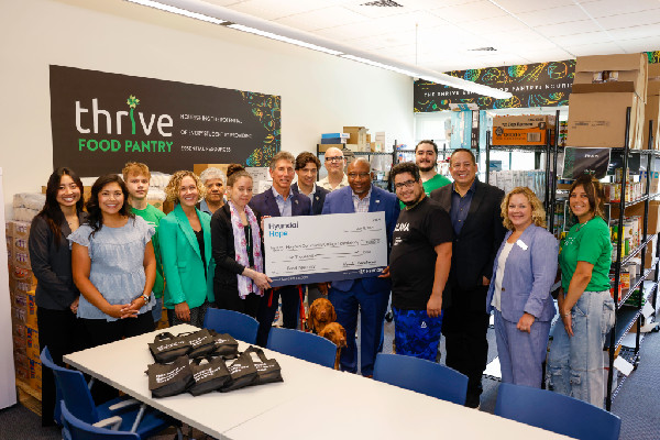 Hyundai Supports Education and Hunger Relief Efforts