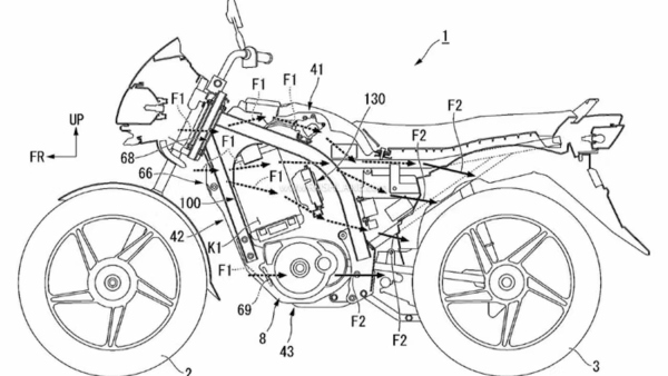 Honda Shine Electric Leaked Patent