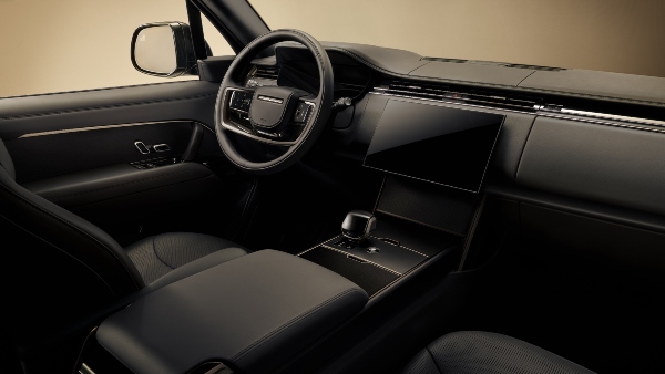 Range Rover SV Black interior