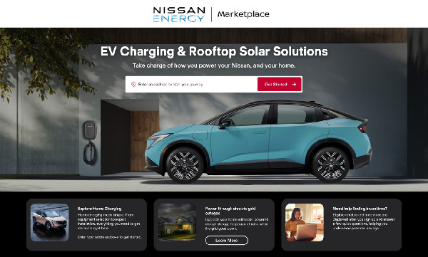 Nissan and Electrum Launch Home Energy Marketplace