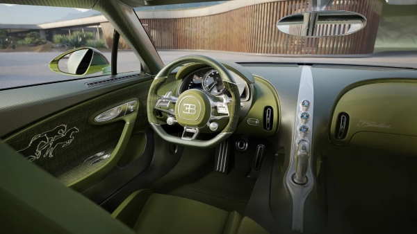 Bugatti Brouillard interior