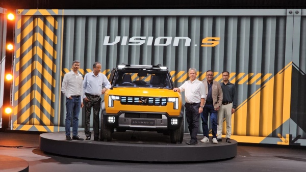 Mahindra Vision S Concept Unveiled