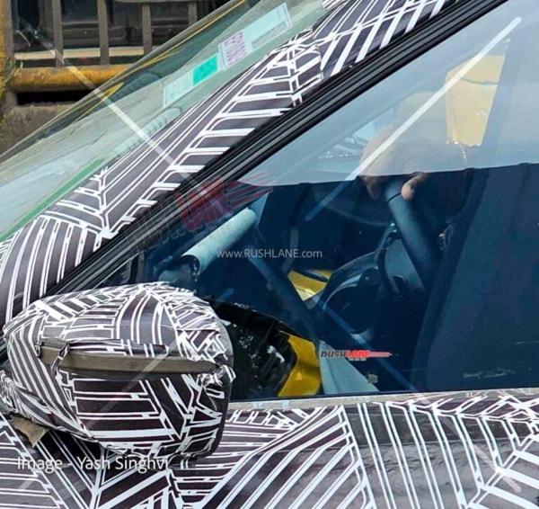 Spy Pics Tata Sierra interior