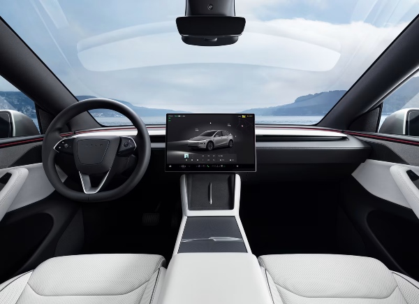 tesla model y l dash