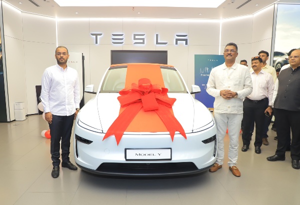 First Tesla Model Y Delivery