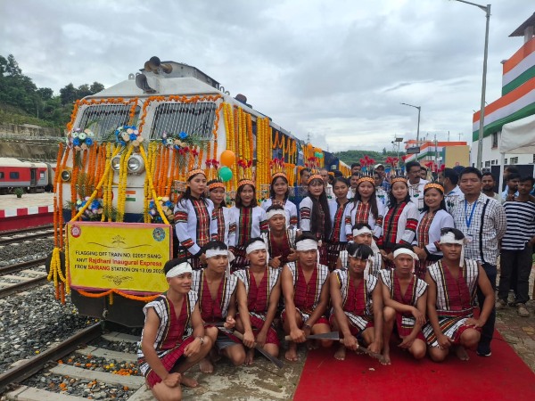 Mizoram Rajdhani Express Inauguration