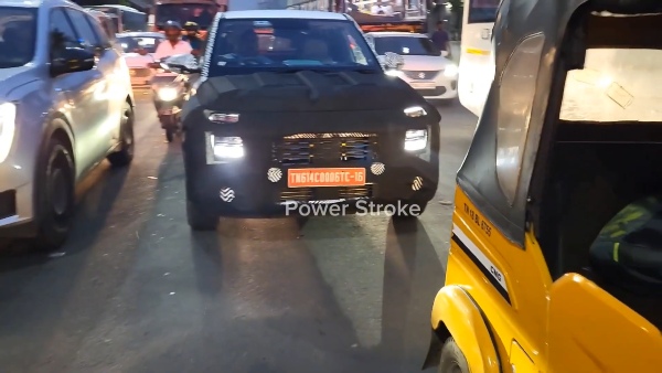 Next-Gen Hyundai Venue Spied Testing