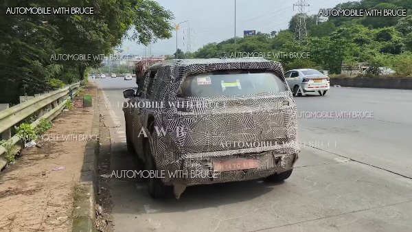 Tata Sierra Spied Testing
