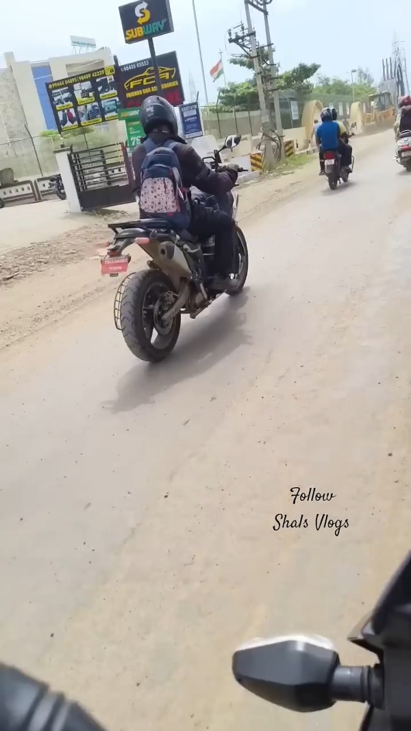 Royal Enfield Himalayan 750 Alloy Wheel Variant Spied Testing Again