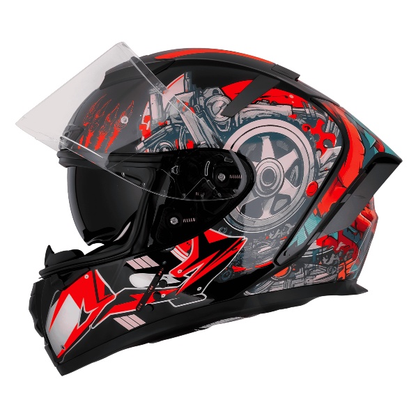 Steelbird SBH-32 Aeronautics Bluetooth Helmet