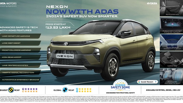 2025 Tata Nexon Gets ADAS