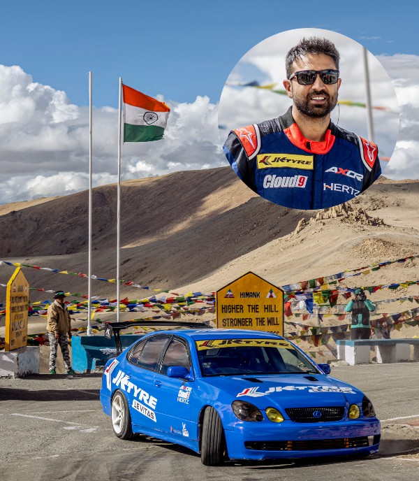 India s Drift King Pulls Off World s Highest Altitude Drift At Uming La