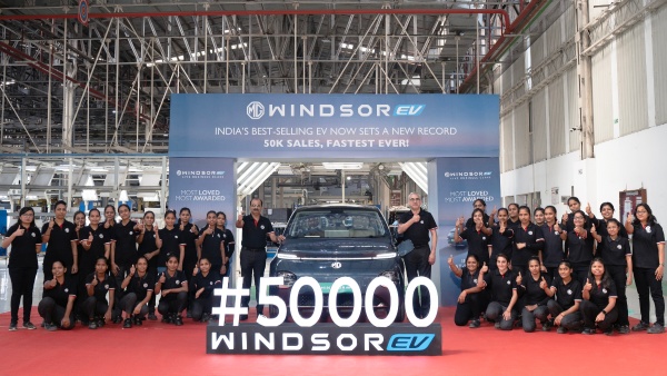 MG Windsor Smashes EV Sales Record