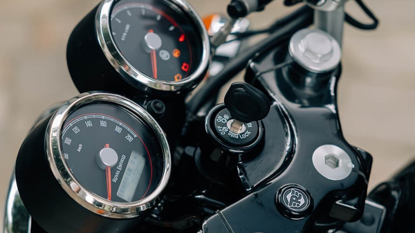 Royal Enfield GT Speedo
